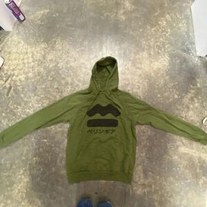 Beringia Hoodie Japanese Olive Size Small Made In Usa